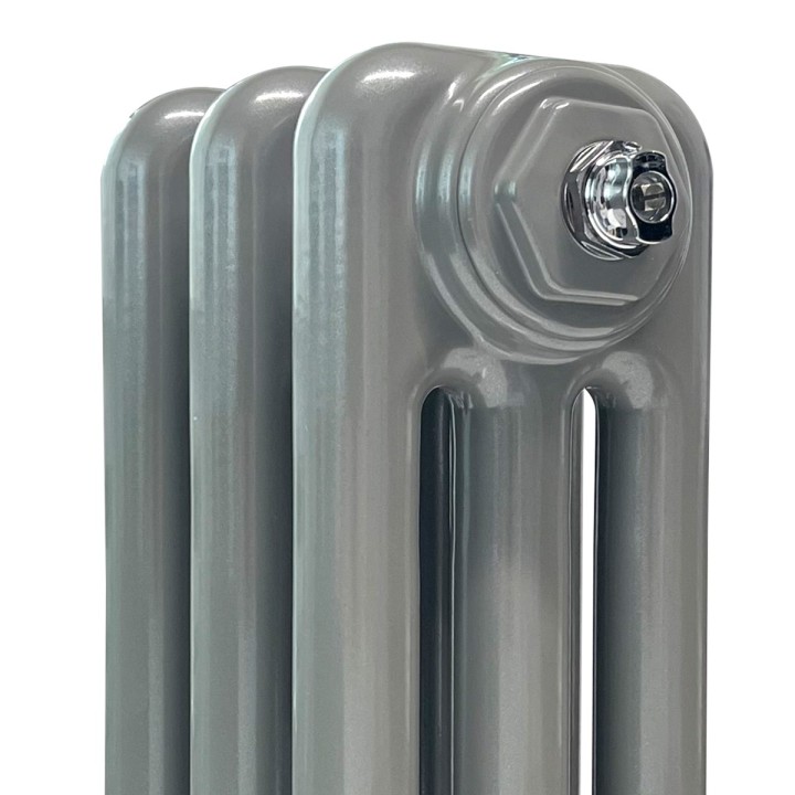 Bespoke Column Radiators - Grey Aluminium