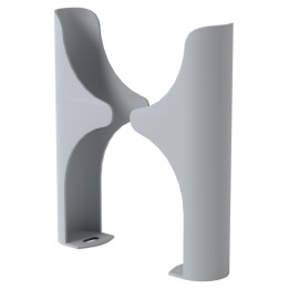 Bespoke Column Radiators Welded Feet - Colour Matched