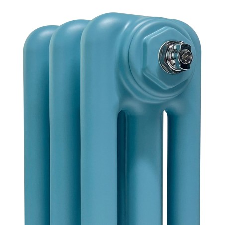 Bespoke Column Radiators - Baby Blue