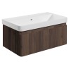 Hades 805mm (w) Wall Hung 1 Drawer Basin Unit & Basin