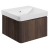 Hades 500mm (w) Wall Hung 1 Drawer Basin Unit & Basin