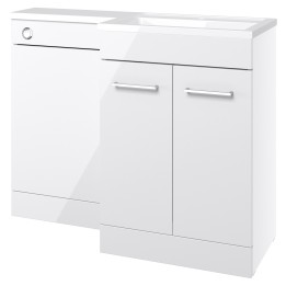 Yokohama 1000mm Freestanding Combination WC & Vanity Units