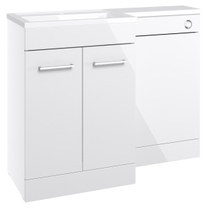 Yokohama 1000mm Freestanding Combination WC & Vanity Units