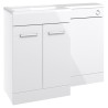 Yokohama 1000mm Freestanding Combination WC & Vanity Units
