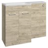 Yokohama 1000mm Freestanding Combination WC & Vanity Units