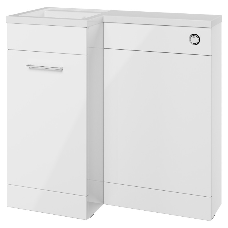 Yokohama 900mm Freestanding Combination WC & Vanity Units