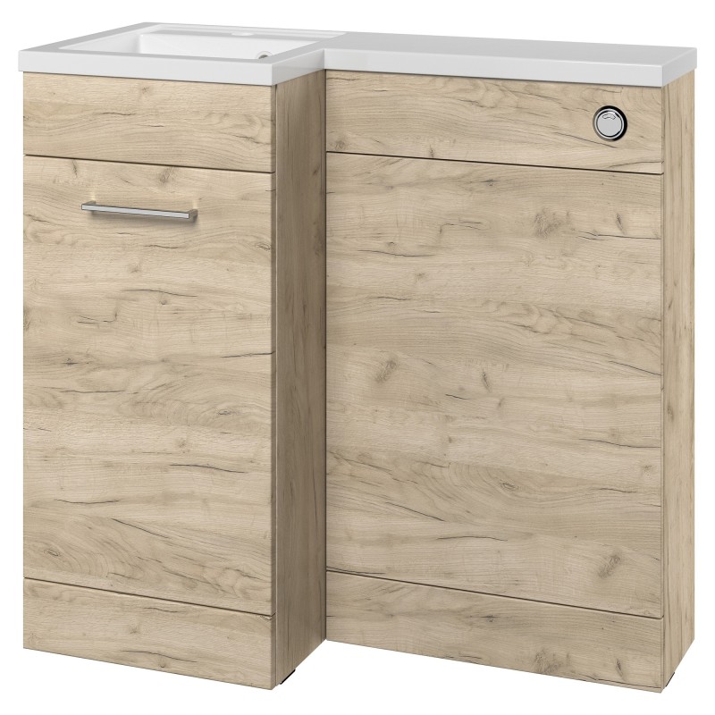 Yokohama 900mm Freestanding Combination WC & Vanity Units