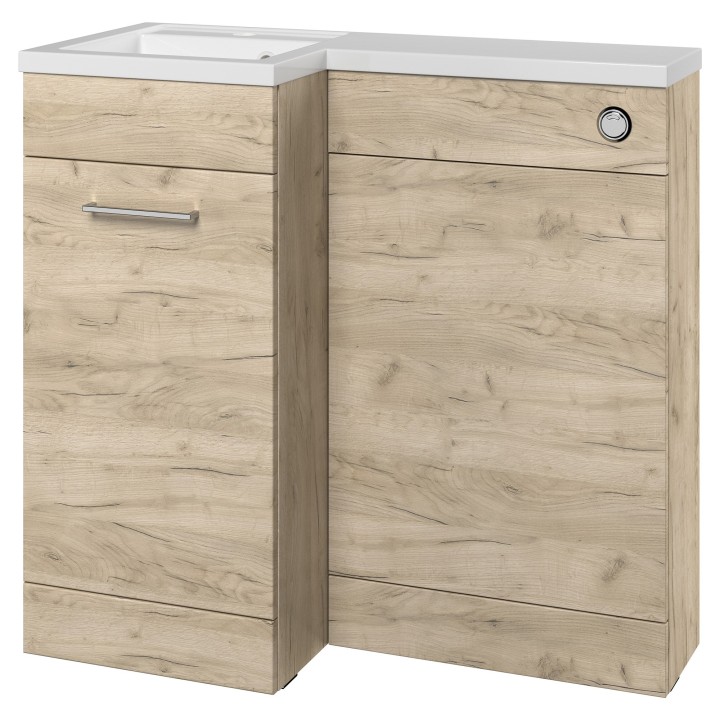 Yokohama 900mm Freestanding Combination WC & Vanity Units