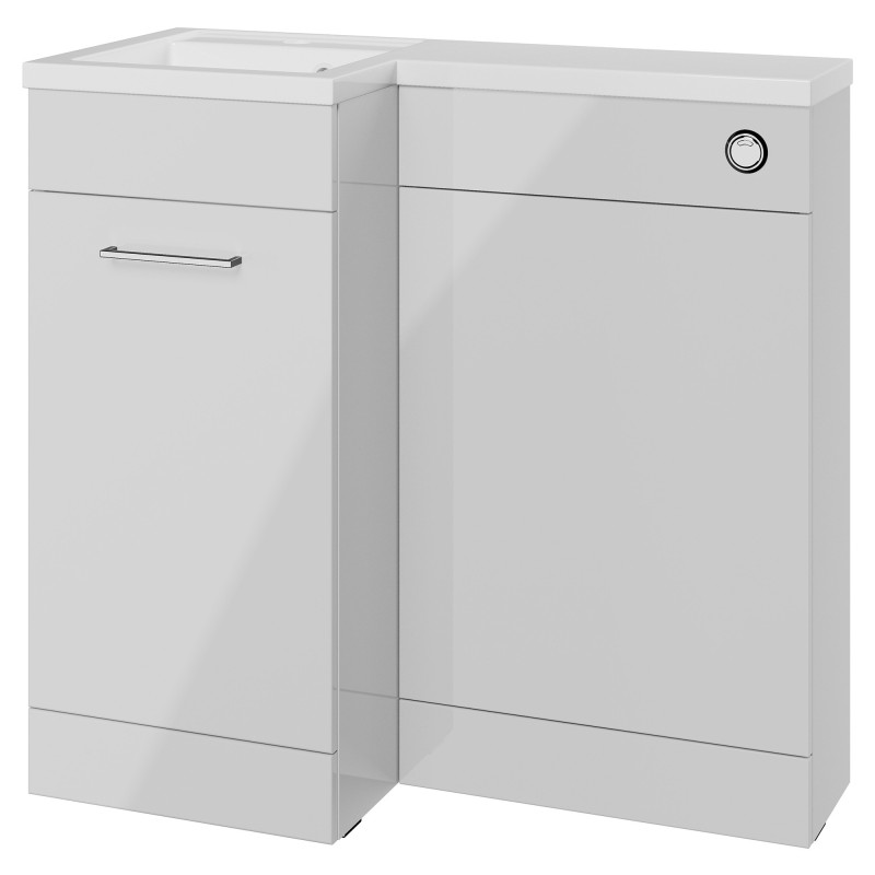 Yokohama 900mm Freestanding Combination WC & Vanity Units