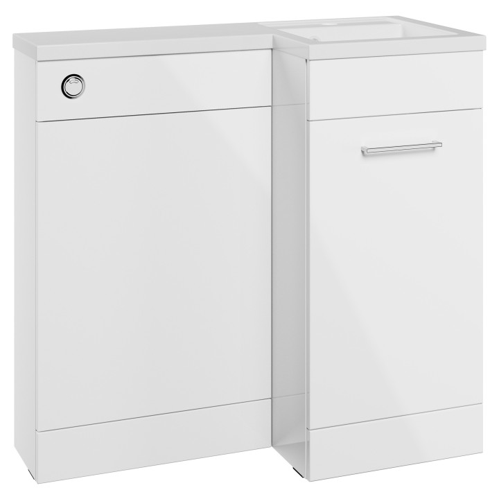 Yokohama 900mm Freestanding Combination WC & Vanity Units