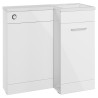 Yokohama 900mm Freestanding Combination WC & Vanity Units