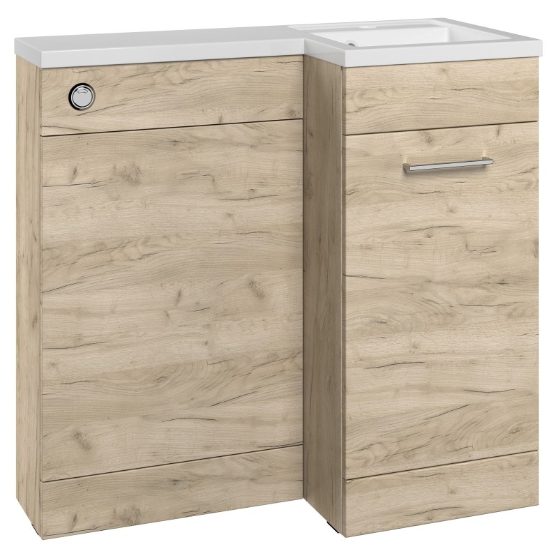 Yokohama 900mm Freestanding Combination WC & Vanity Units