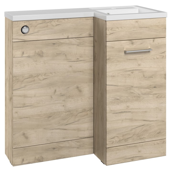 Yokohama 900mm Freestanding Combination WC & Vanity Units