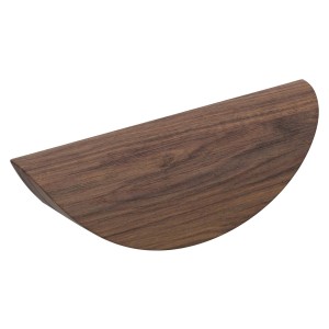 106mm Dome Handle - Walnut