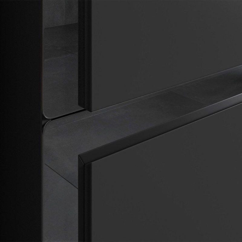 Hiroshi 1210mm Wall Hung Double Drawer Vanity Units