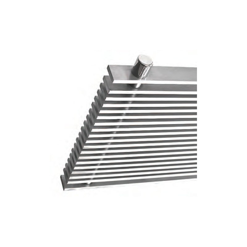 Aeon "Pegasus" Designer Brushed Stainless Steel Radiator (3 Sizes)