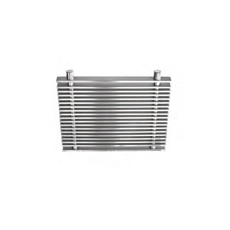 Aeon "Pegasus" Designer Brushed Stainless Steel Radiator (3 Sizes)