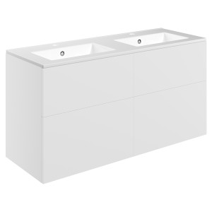 Yamagata 1210mm Wall Hung Double Drawer Vanity Unit