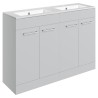 Naha 1210mm Freestanding Double Basin Cupboard Vanity Units