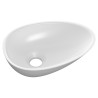 Vasca 320mm (w) x 220mm(d) Mini Resin Washbowl - White