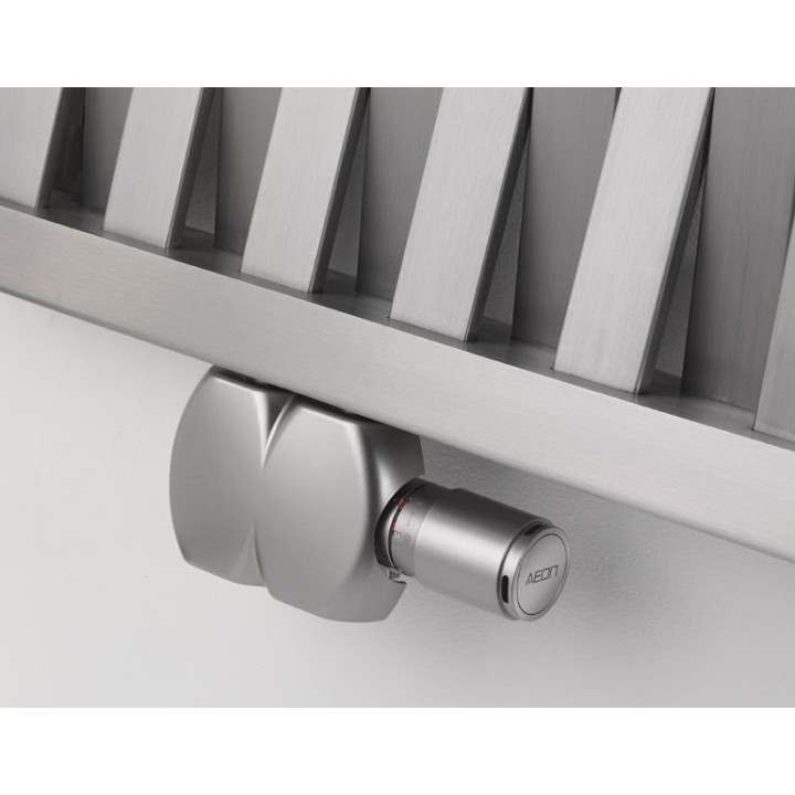 Aeon "Wave" Designer Brushed Stainless Steel Radiator (4 Sizes)