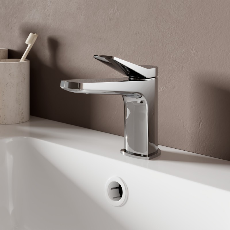 Kyro Chrome Basin Mixer Tap & Waste