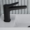 Kyro Basin Mixer Tap & Waste - Matt Black