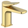 Kyro Basin Mixer Tap & Waste - Brushed Brass
