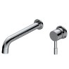 Winx 220mm Wall Mounted Basin Mixer Tap - Chrome