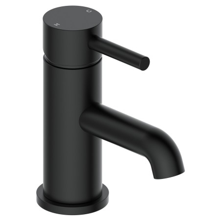 Winx Matt Black Mono Basin Mixer Tap & Waste