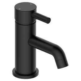 Winx Cloakroom Basin Mixer Tap & Waste - Matt Black