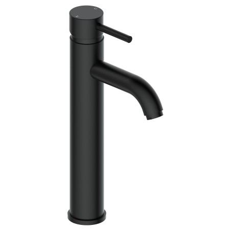 Winx Matt Black High Rise Mono Basin Mixer Tap