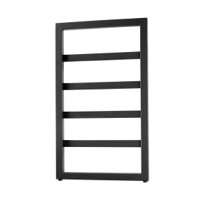 530mm (w) x 900mm (h) Davina Black Heated Towel Rail