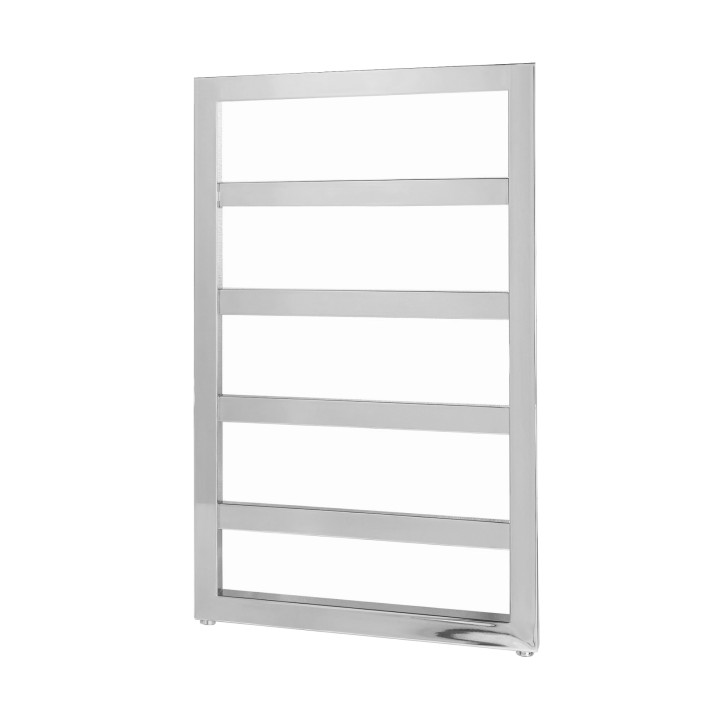 500mm (w) x 800mm (h) Davina Chrome Square Tube Towel Rail