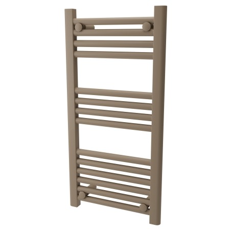 300mm  x 800mm  Straight White Heated Bathroom Towel Rail