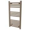 300mm  x 800mm  Straight White Heated Bathroom Towel Rail