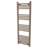 300mm  x 800mm  Straight White Heated Bathroom Towel Rail