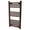300mm  x 800mm  Straight White Heated Bathroom Towel Rail