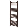 300mm  x 800mm  Straight White Heated Bathroom Towel Rail