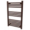 300mm  x 800mm  Straight White Heated Bathroom Towel Rail
