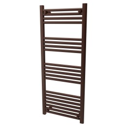 500mm  x 1200mm  Straight Mocha Heated Bathroom Towel Rail