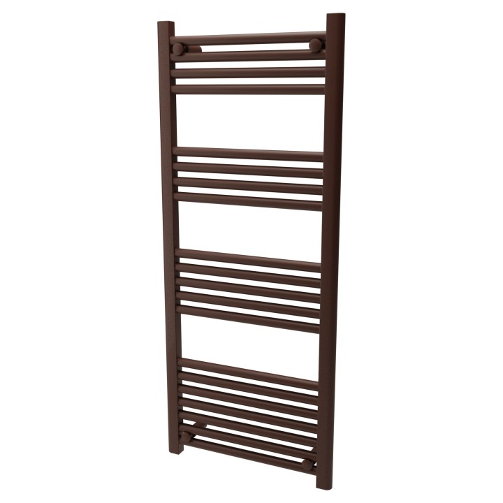 500mm  x 1200mm  Straight Mocha Heated Bathroom Towel Rail