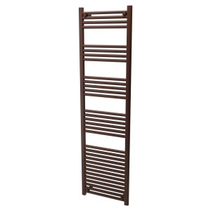 500mm (w) x 1800mm (h) Straight Mocha Towel Rail