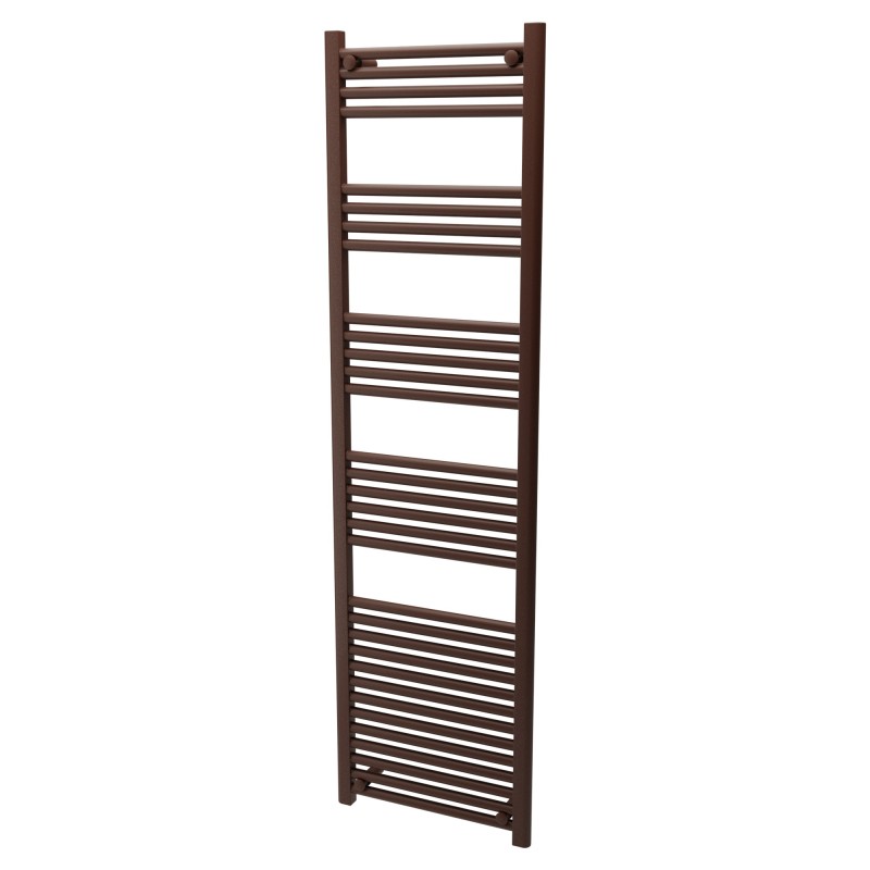 300mm  x 800mm  Straight White Heated Bathroom Towel Rail