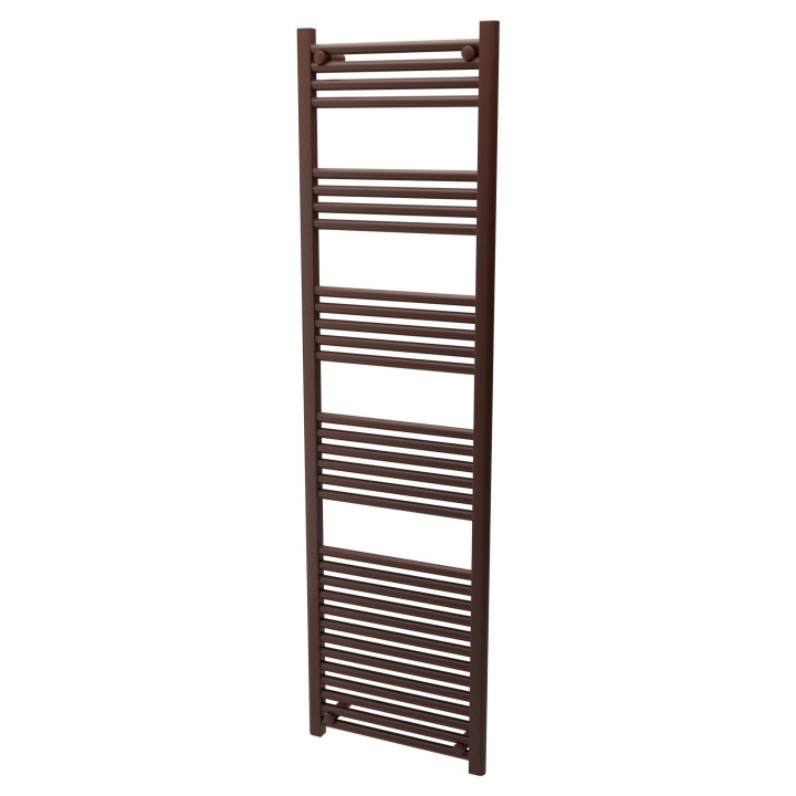 500mm  x 1800mm  Straight White Heated Bathroom Towel Rail