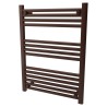 300mm  x 800mm  Straight White Heated Bathroom Towel Rail