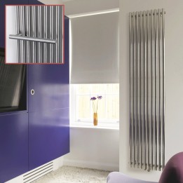 Aeon "Imza" Designer Brushed Stainless Steel Radiator (4 Sizes)