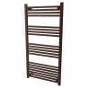 300mm  x 800mm  Straight White Heated Bathroom Towel Rail
