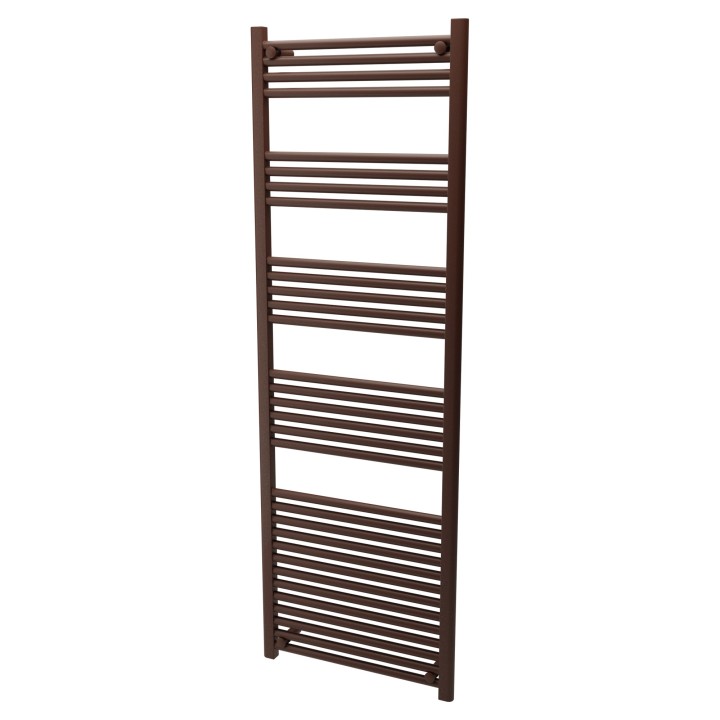 600mm  x 1800mm  Straight Mocha Heated Bathroom Towel Rail