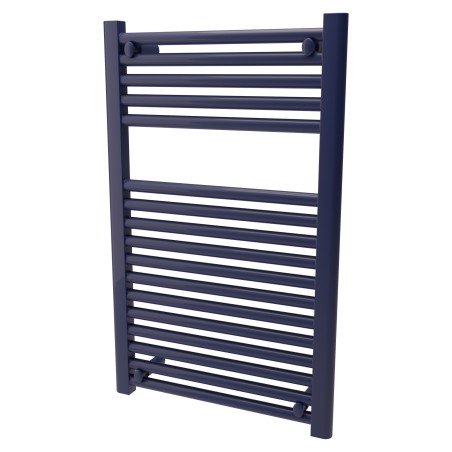 500mm  x 800mm Straight Sapphire Blue Heated Bathroom Towel Rail